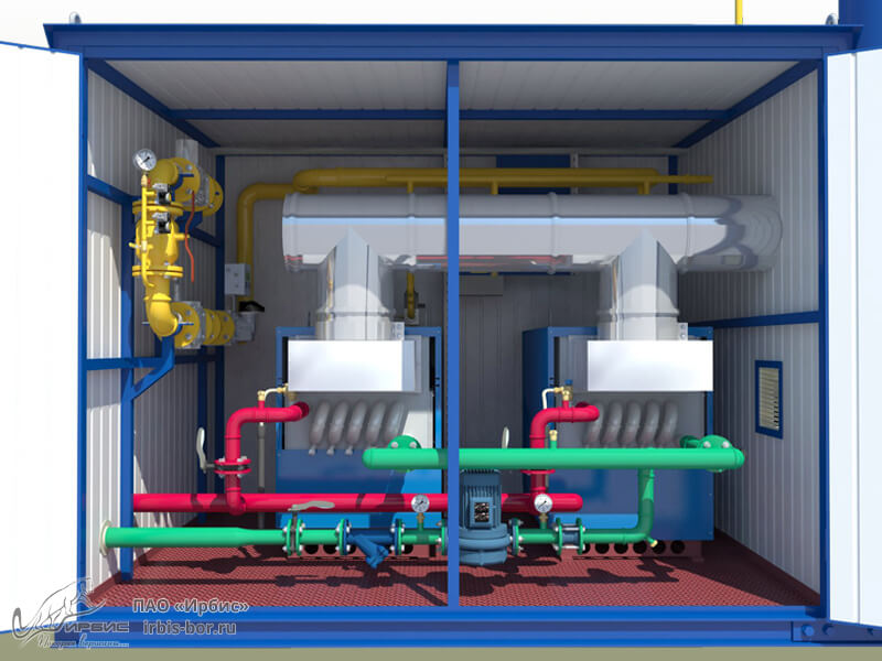 Сдвоенные котлы наружного размещения от производителя